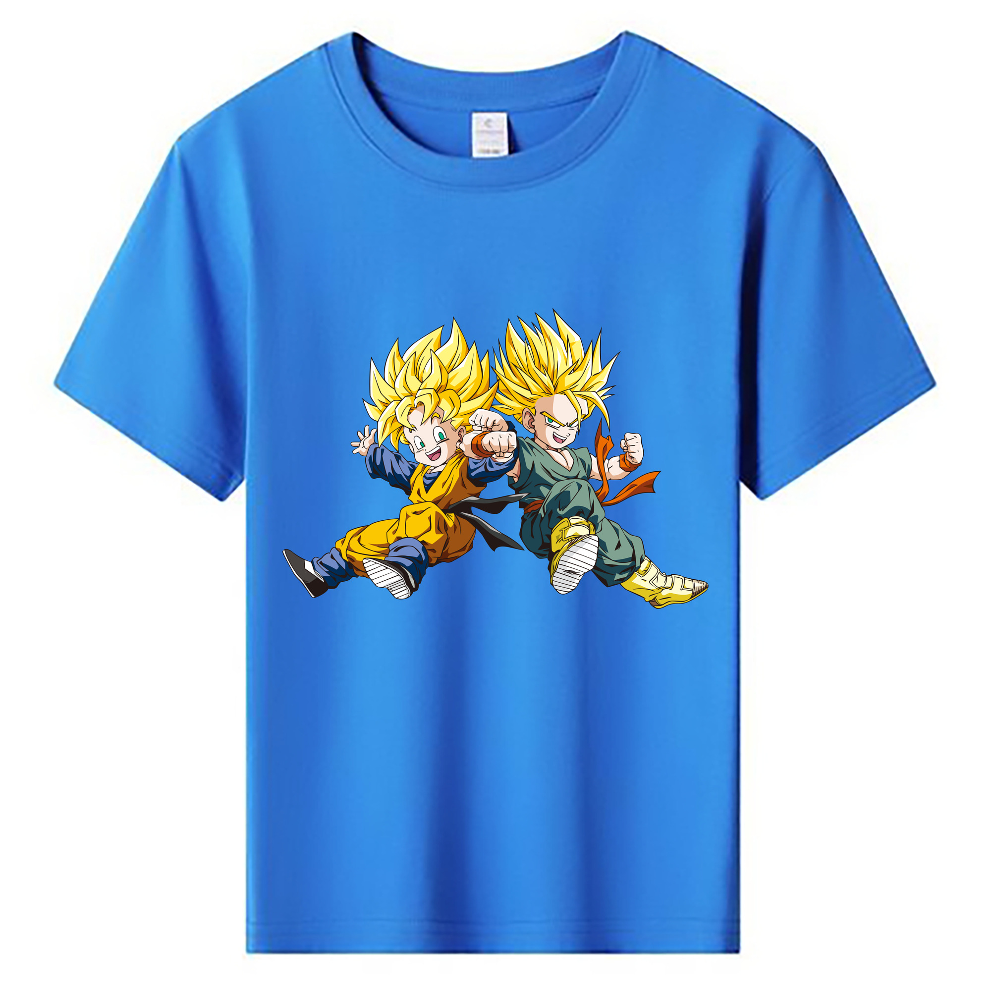 （画像用） ドラゴンボール 孫悟空（そん ごくう）Son Goku カカロット DRAGON BALL Kakarotto 綿100％キッズTシャツ（フロントプリント）